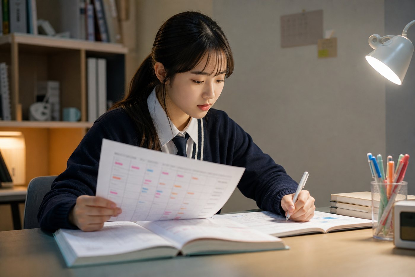 학교 수업 필기를 시험 공부로 연결하는 방법 관련 학습 자료