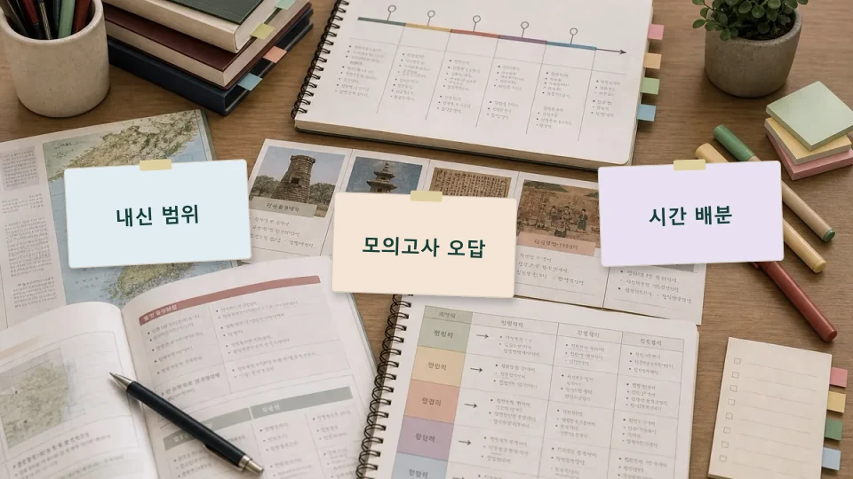 고2 중간고사와 모의고사 복습을 함께 이어 가는 법 학습 가이드 이미지