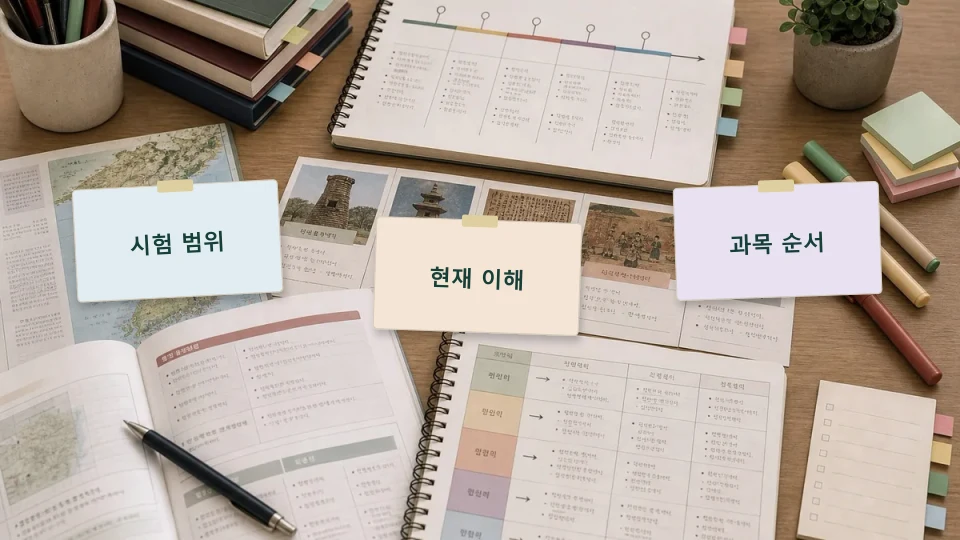 중1 2학기 첫 중간고사, 과목별 시작점을 잡는 법 학습 가이드 이미지