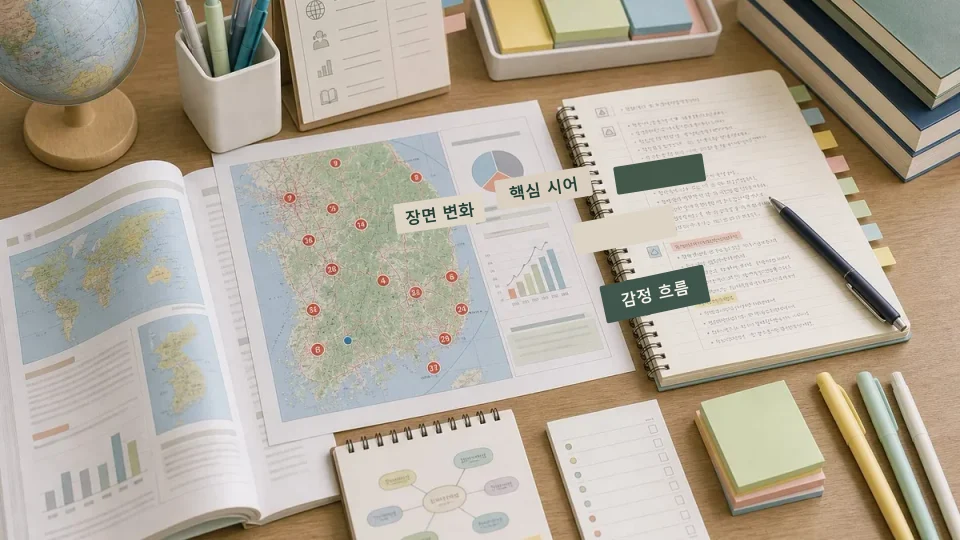 국어 시에서 화자의 감정 변화를 찾는 읽기 방법 학습 가이드 이미지