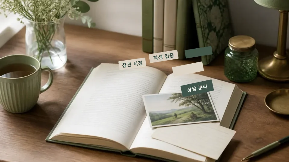 부모가 과외 수업을 지켜볼 때 정해야 할 범위 학습 가이드 이미지