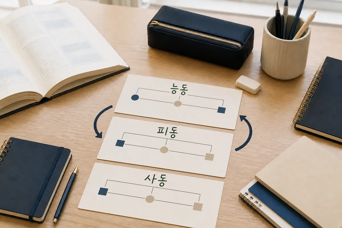 송파중학교 3학년 국어과외 | 능동·피동 표현의 차이와 효과 학습 자료