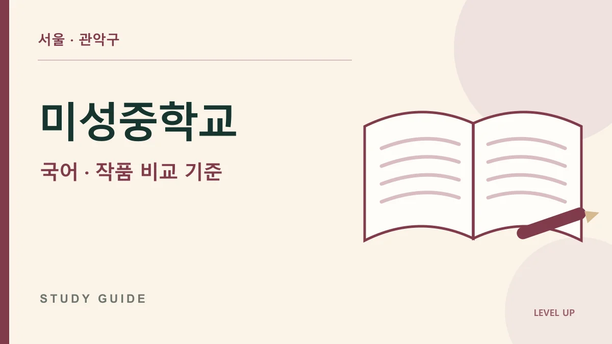 미성중학교 국어과외, 두 작품의 공통점과 차이점이 뒤섞이는 이유 학습 자료