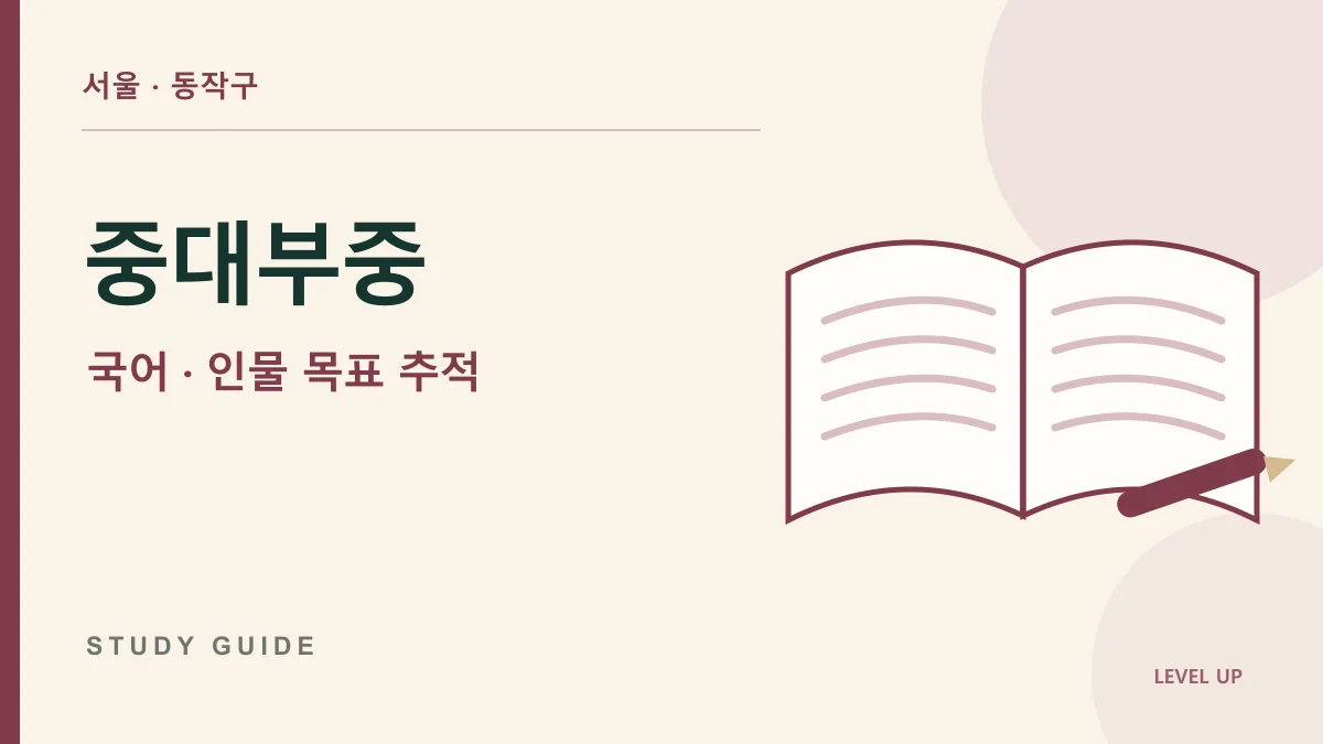중앙대학교사범대학부속중학교 국어과외, 인물의 행동은 아는데 왜 그랬는지 설명하기 어렵다면 학습 자료